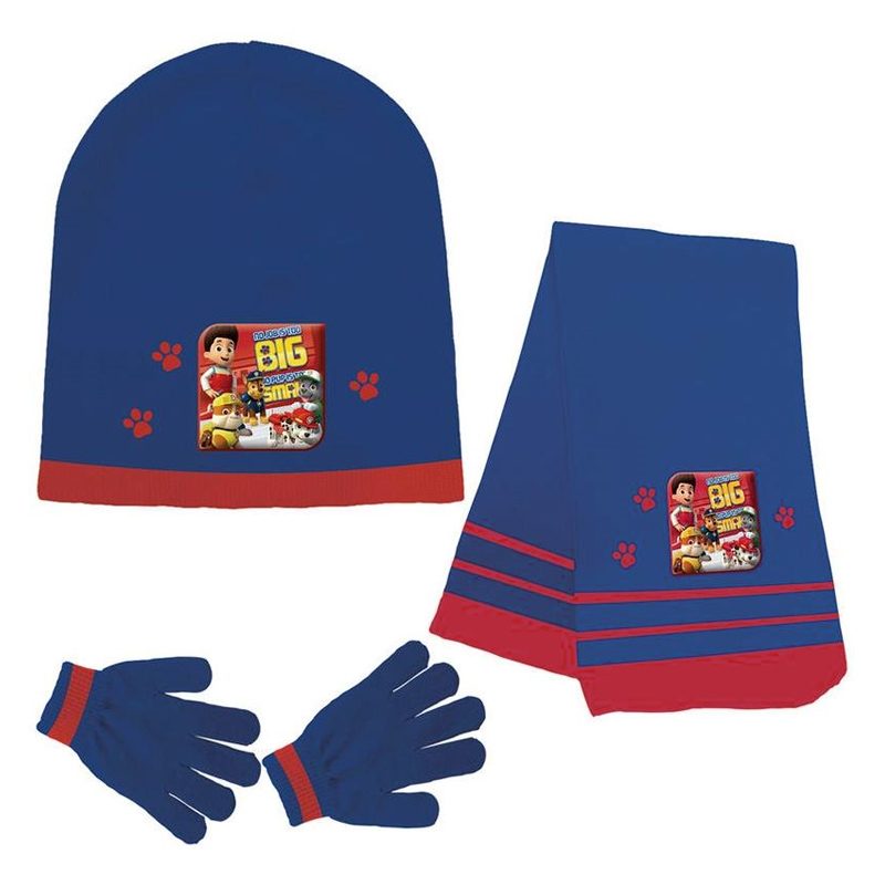 Distribuidor mayorista de Set gorro bufanda guantes La Patrulla Canina (Paw Patrol)